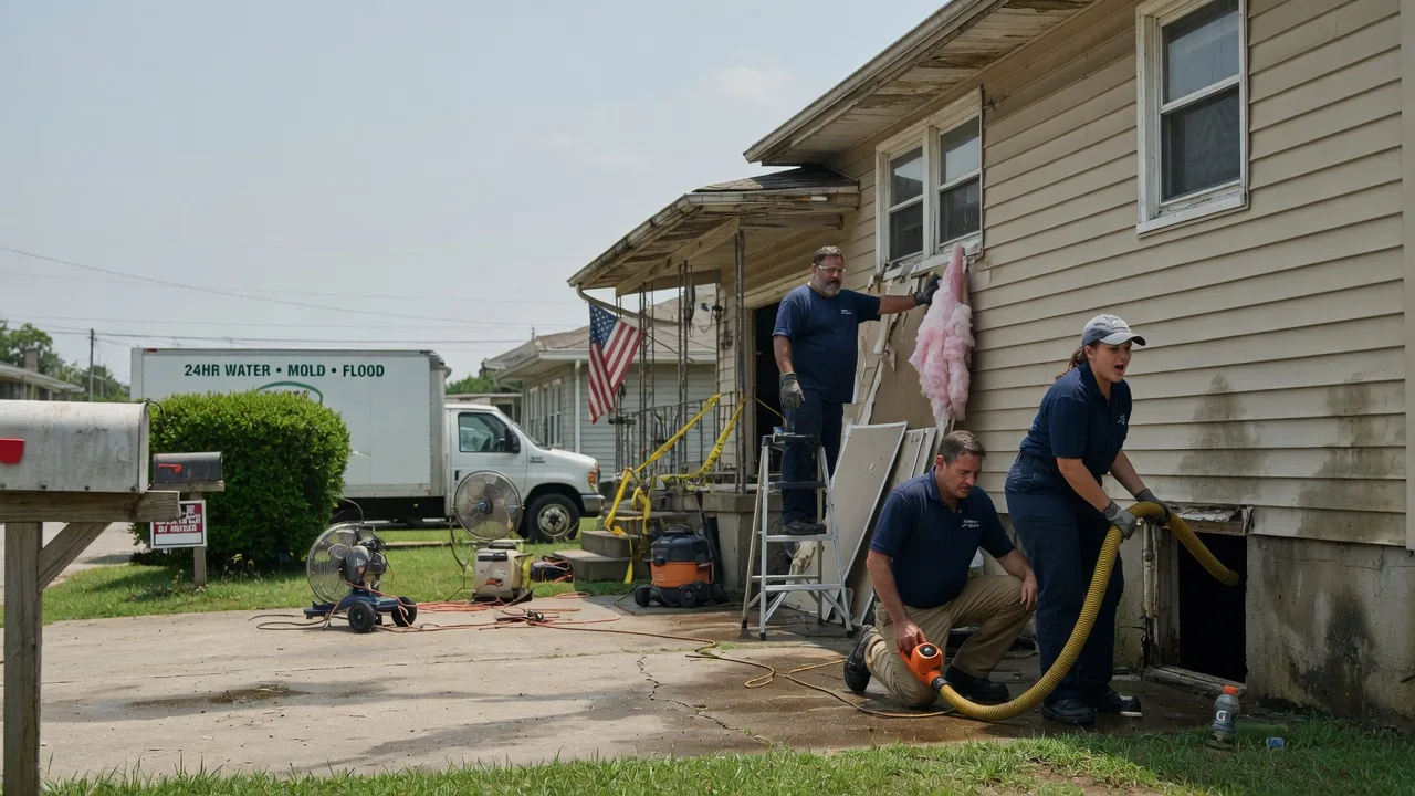 Water Damage Repair in Bruington, VA near me